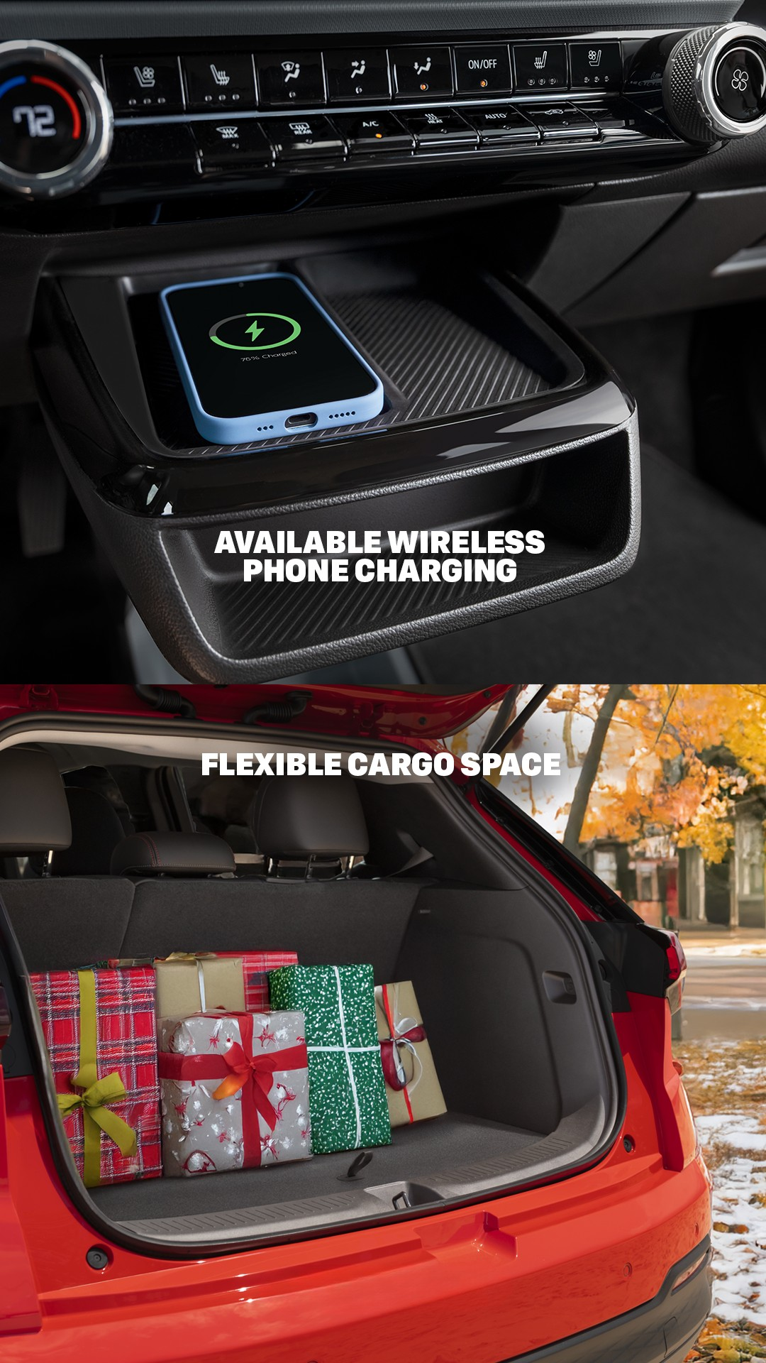 2027 Chevrolet Bolt available wireless charging and cargo space